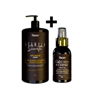 Combo do Xampu Hidratante - 1L + Óleo Sérum - 60ml